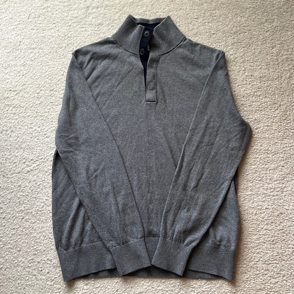 GAP mens mockneck sweater
